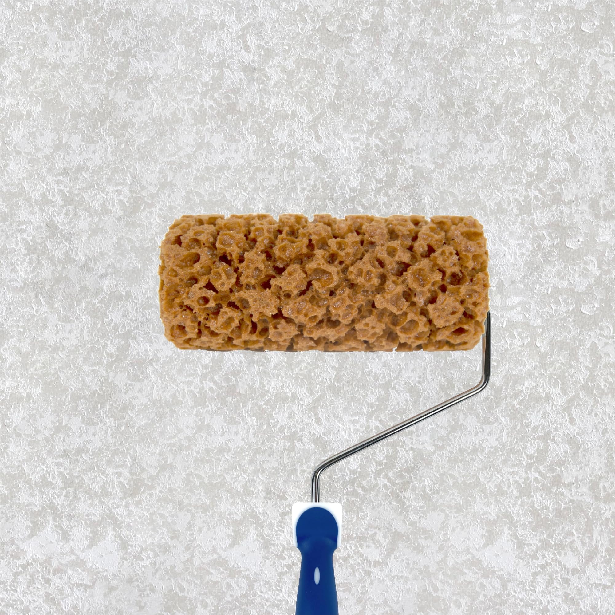 Hanroy Rodillo de Pintura de Esponja pequeño de 7 Pulgadas para decoración de Pintura de Textura, Herramienta de Pincel, Rodillo de Esponja de Arte de patrón rápido y fácil para Pared del hogar M90FT