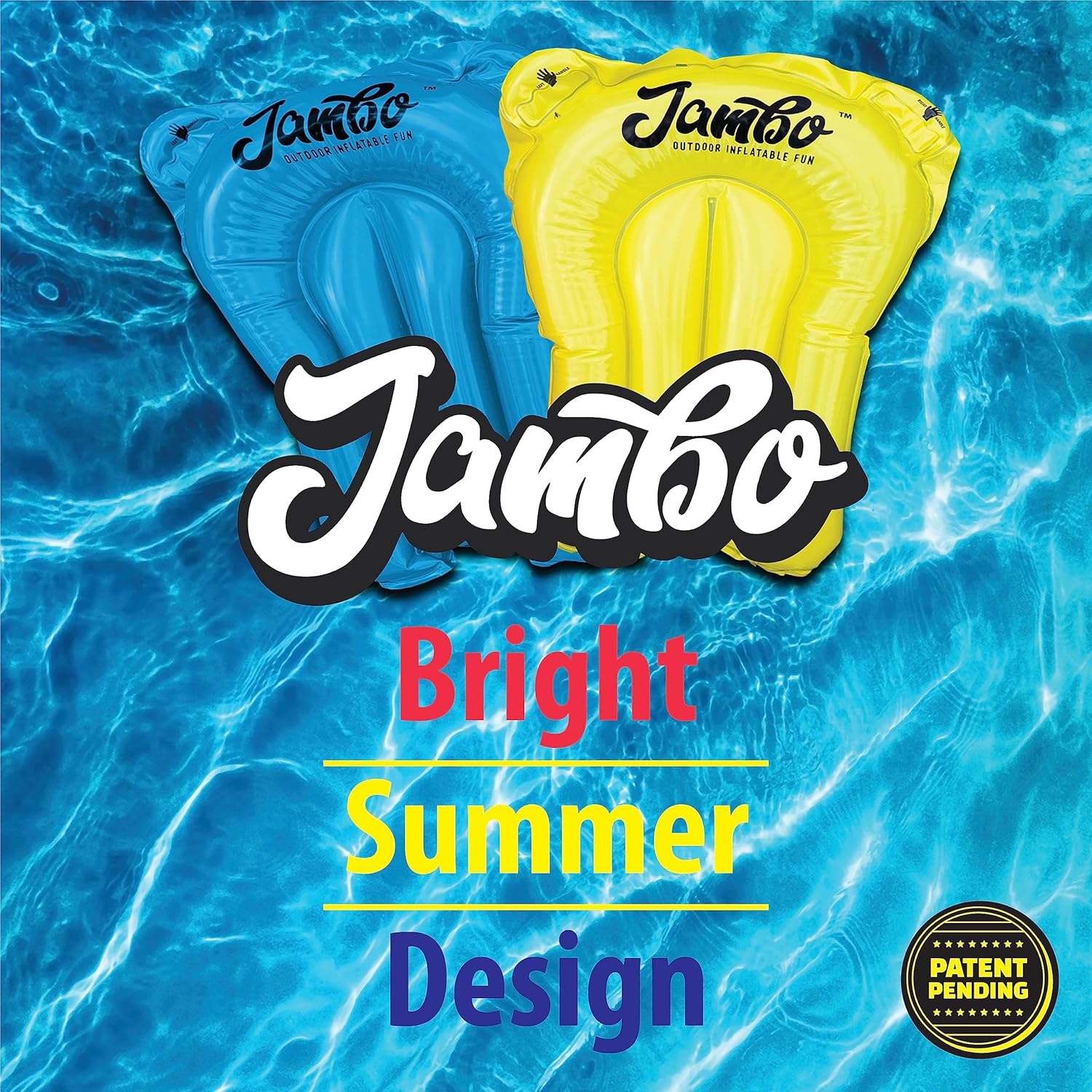 JAMBO 2 Pack Replacement Boards for Slip Splash and Slide