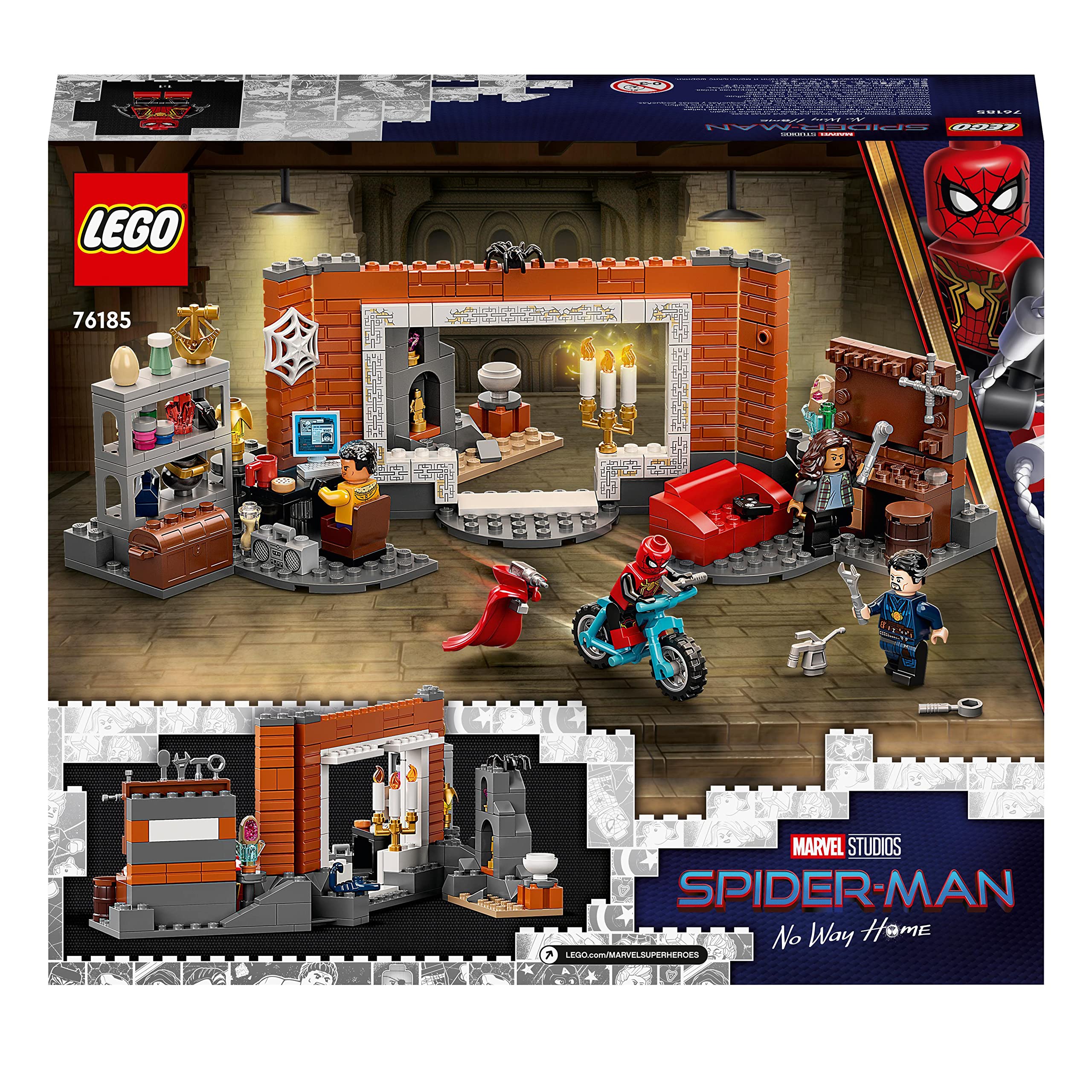 LEGO 76185 Super Heroes Spider-Man en el Taller del Santuario