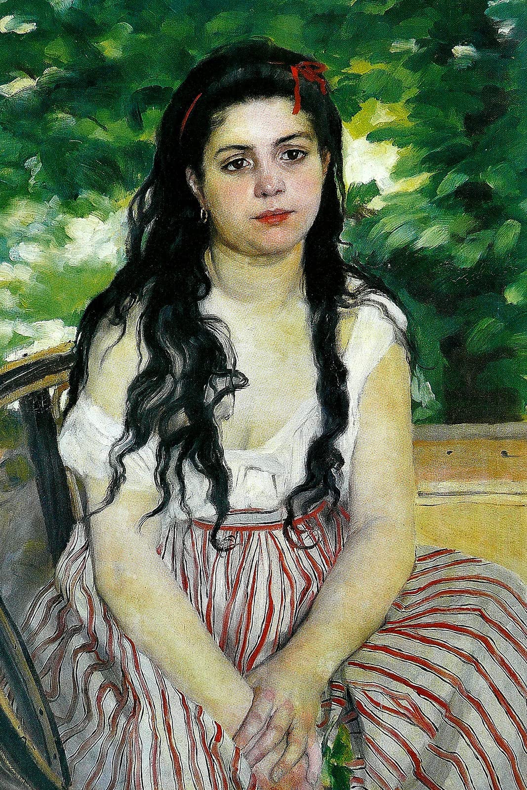 Amazon.com: Lustre Paper - Pierre Auguste Renoir - The Bohemian or