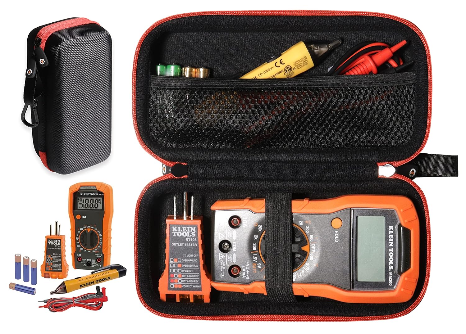 getgear Electrical Test Kit Case for Klein Tools 69149P Electrical Test