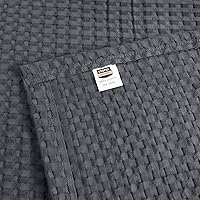 Vista 177 de Utopia Bedding Sage Green 100% Cotton Waffle Blanket 300 GSM [Full - 90x84 Inch] Soft Lightweight Breathable Bed Blanket for All Season