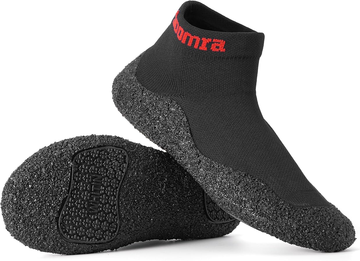 Mens Beach Shoes Size 9 Minimalist Barefoot Sock Shoes For Women Men With Multi Purpose Ultra Portable Non Slip Sole - View #2