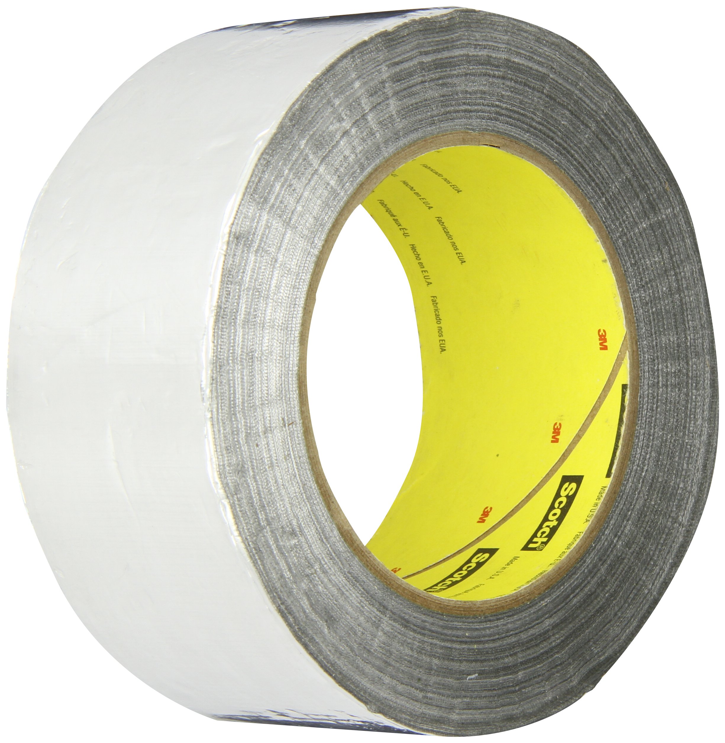 TapeCase - Cinta adhesiva de aluminio, 3M, 363, 5 x 91,4 cm, color plateado brillante