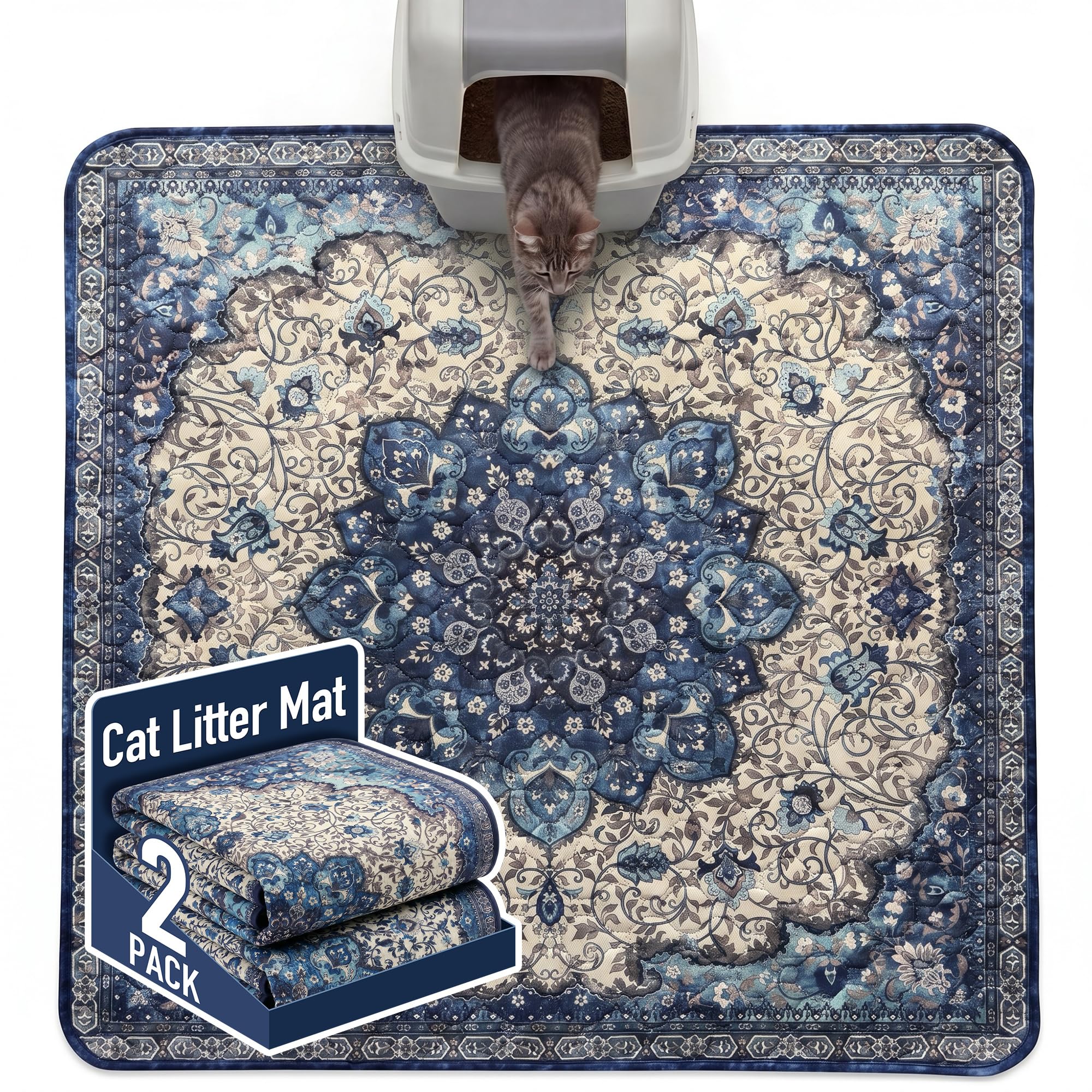 Tapis hygiénique pour chien imperméable et antidérapant Hompet 2 pcs