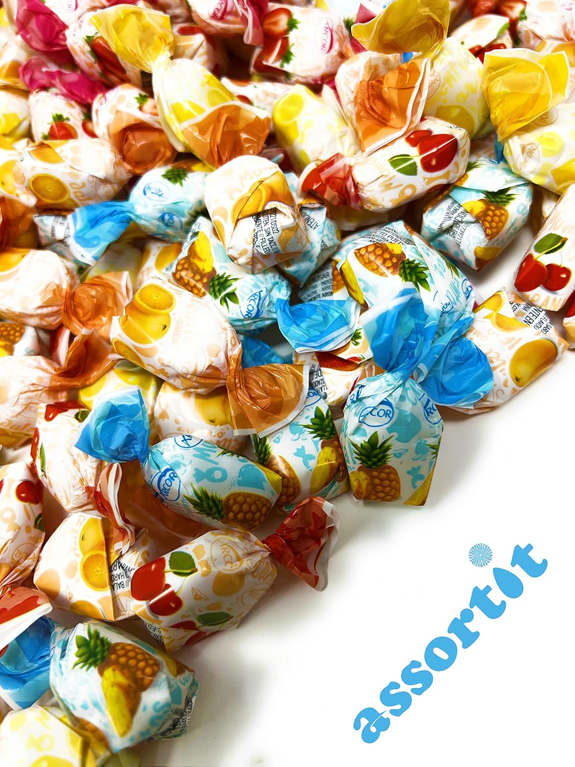 Buy Fruit Filled Hard Candies 10 lbs Strawberry, Cherry, Pineapple