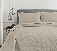 Vista 1 de Chezmoi Collection Austin - Juego de colcha de 3 piezas