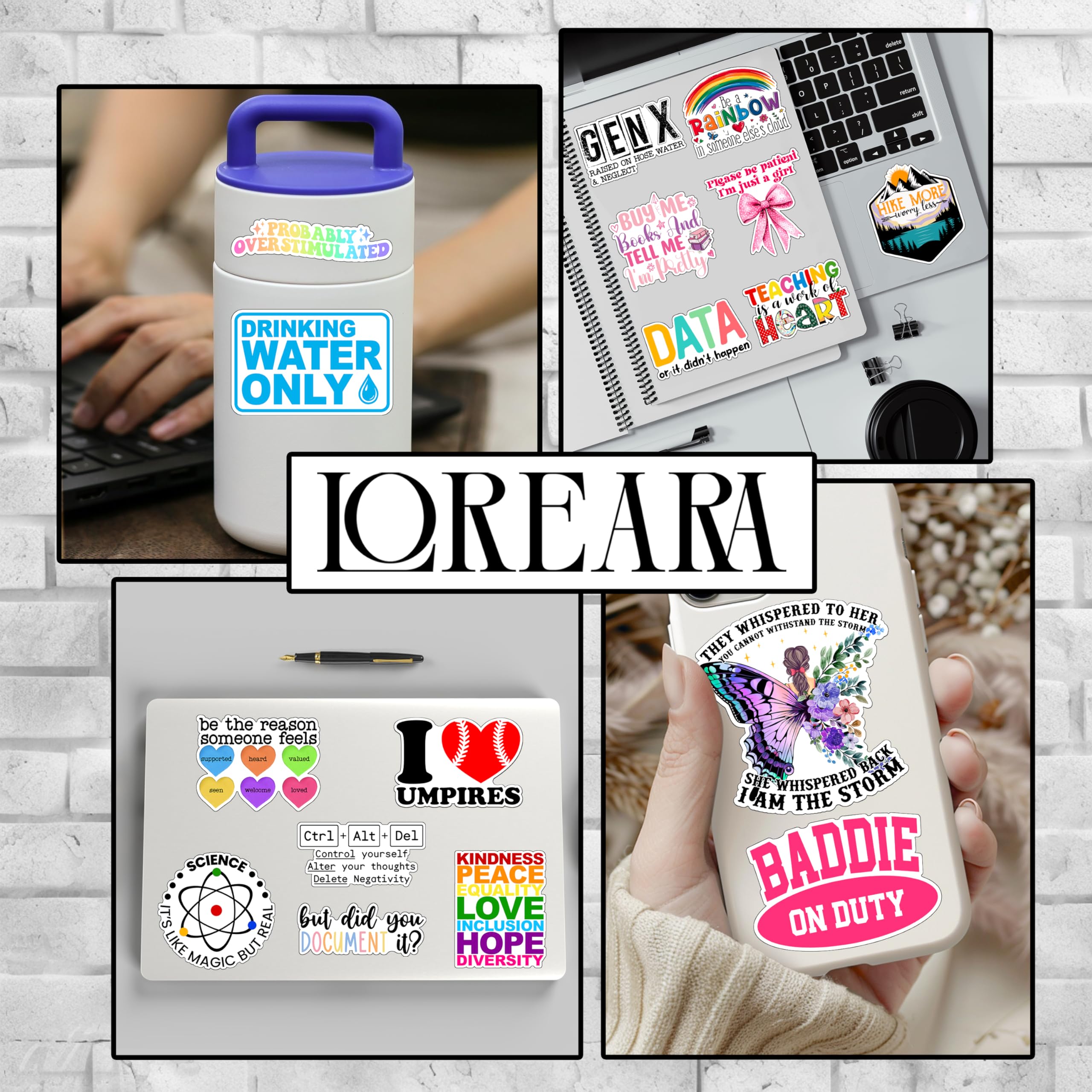 Adesivo umoristico con citazione sarcastica, impermeabile, per laptop, bottiglia d'acqua, custodia per telefono, notebook, 7,6 x 4,8 cm, confezione da 3 pezzi