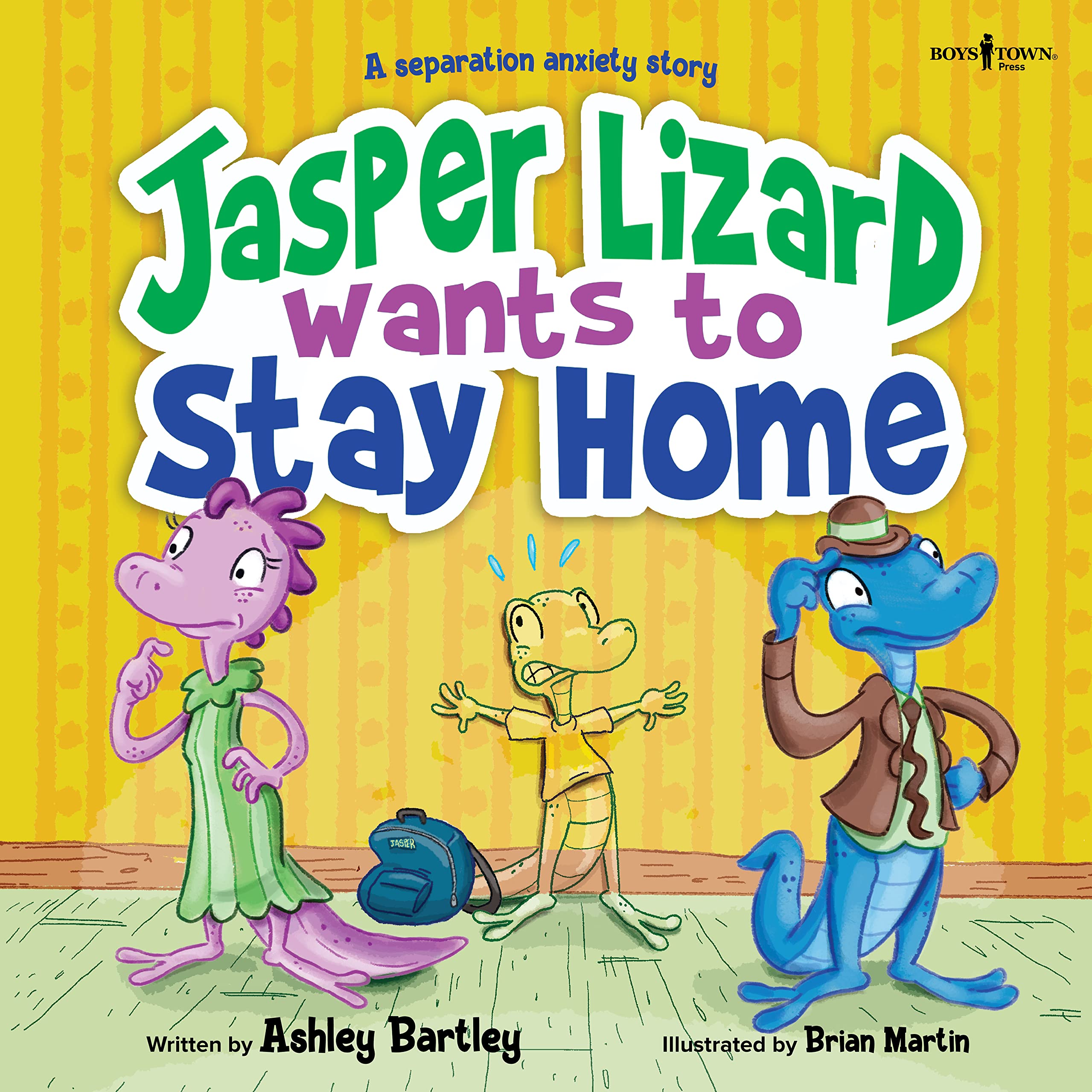 Jasper Lizard Wants to Stay Home (Diamond, Opal and Friends)