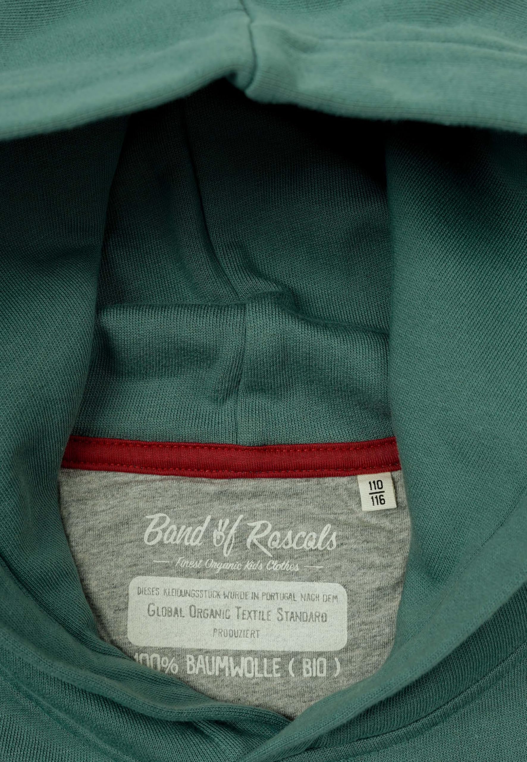 Band of Rascals Kinder Kapuzenpullover Plain aus Bio-Baumwolle