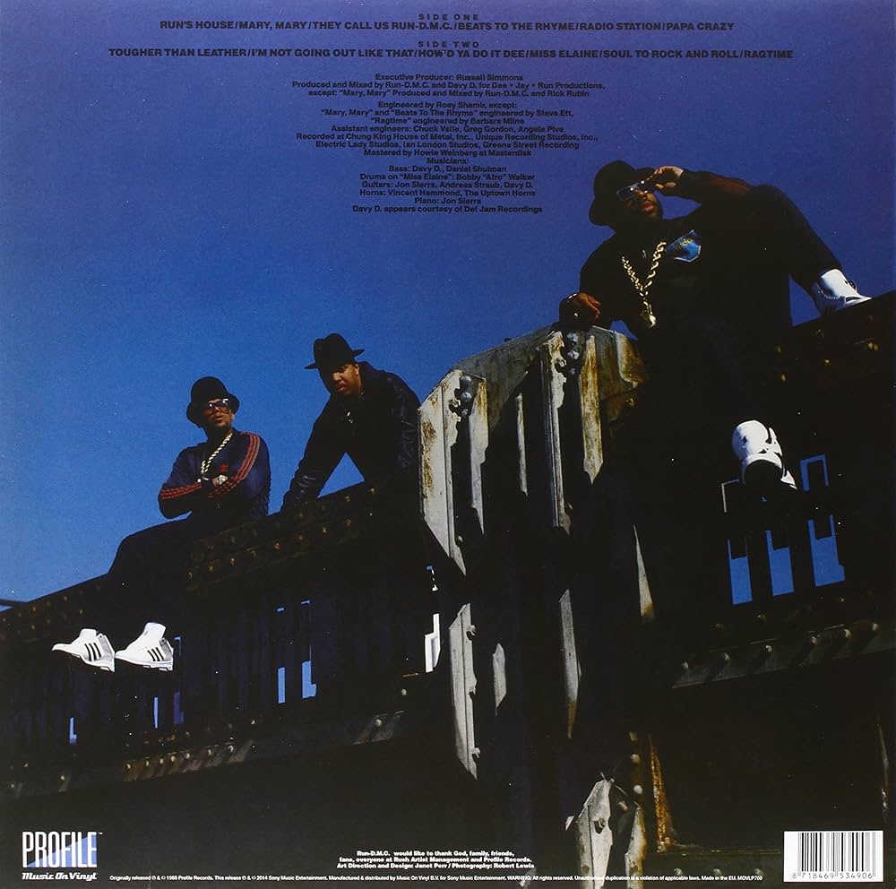 米LP Run-DMC Tougher Than Leather 19658804541S1 Profile Records 未開封 /00260 Run-DMC - Tougher Than Leather (Vinyl LP)