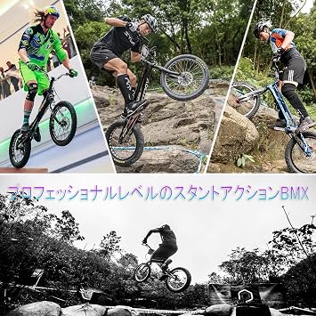 Professional BMX Bicycle 20 Inch, Stunt Action BMX Bike, Fancy Climbing Bicycle, Suitable for Adult Street Bike BMX from Beginner Level to Advanced