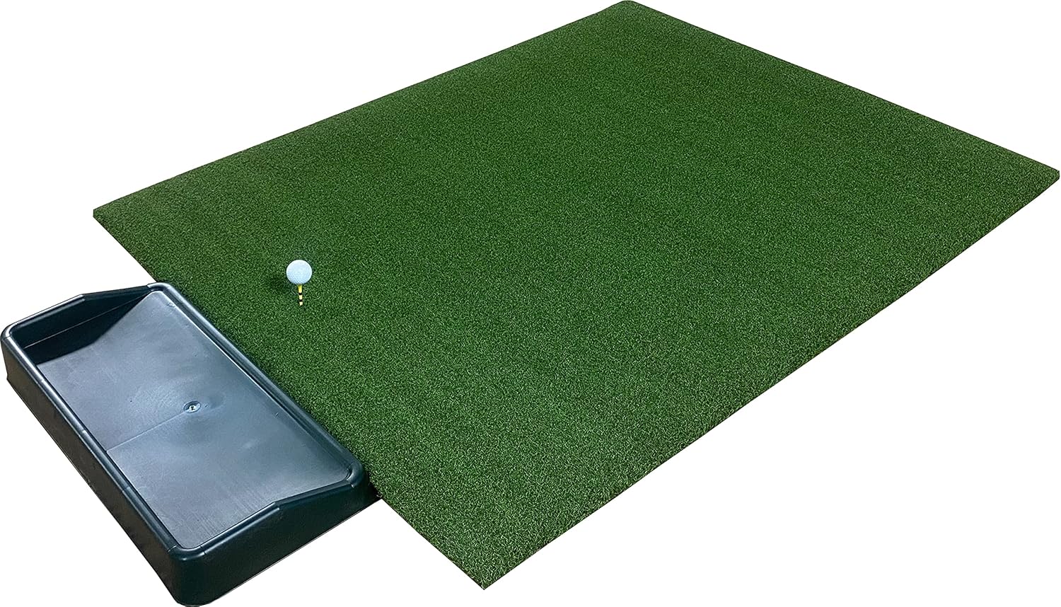 4 Feet x 5 Feet Urethane Backed Wood Tee Golf Mat