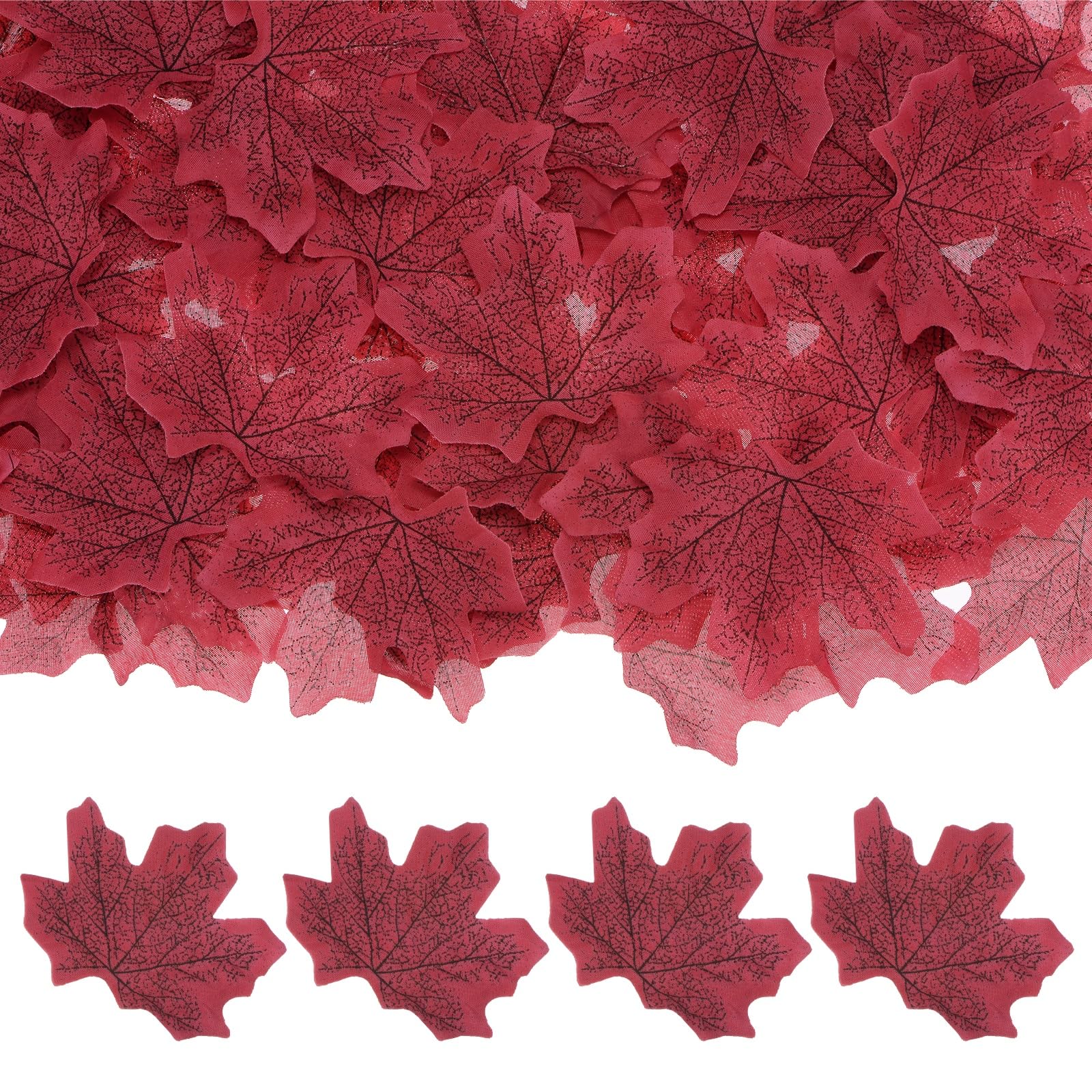 M METERXITY 500-Pack Artificial Maple Leaves
