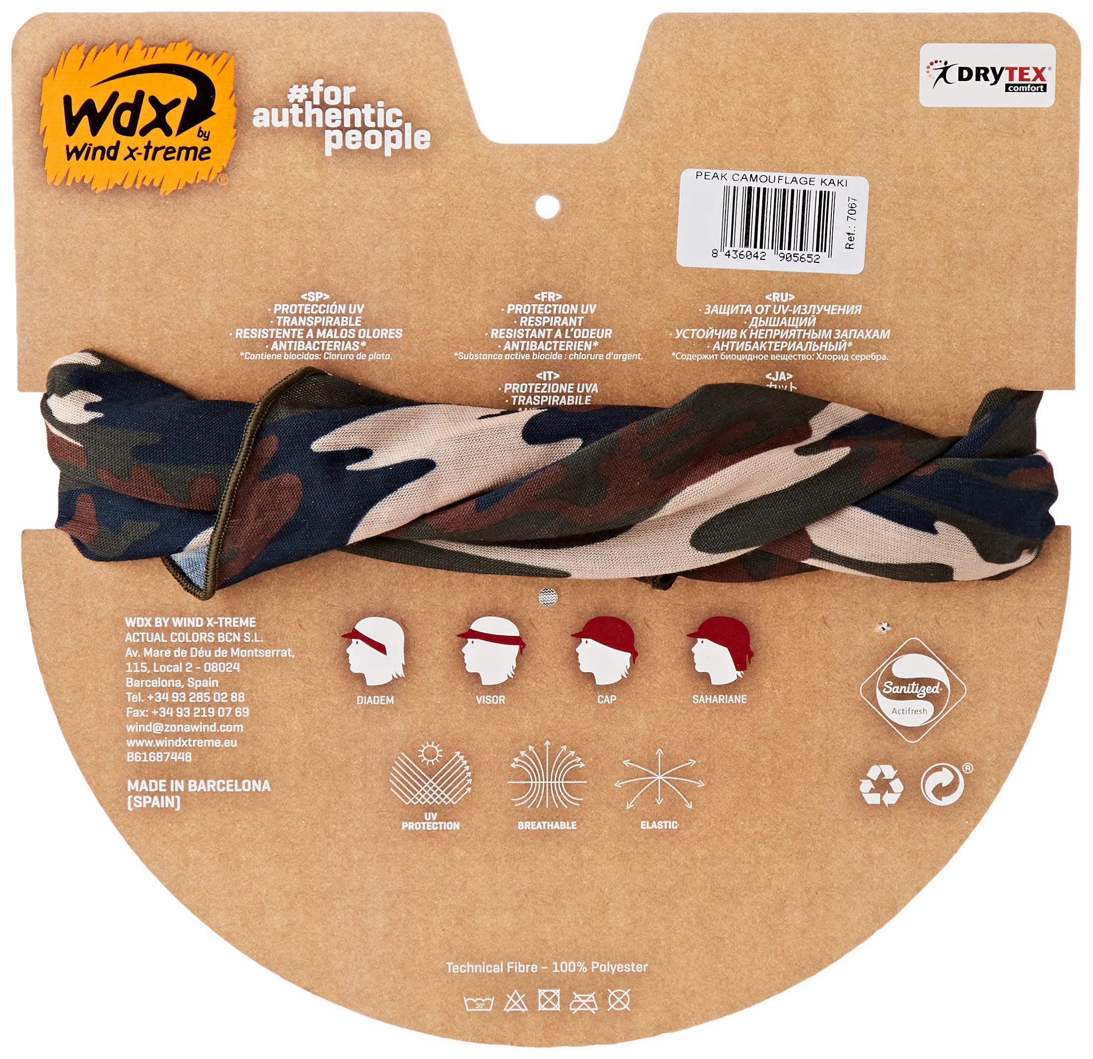 WDX by Wind x-treme Chusteczka Uniseks Unisex Schal
