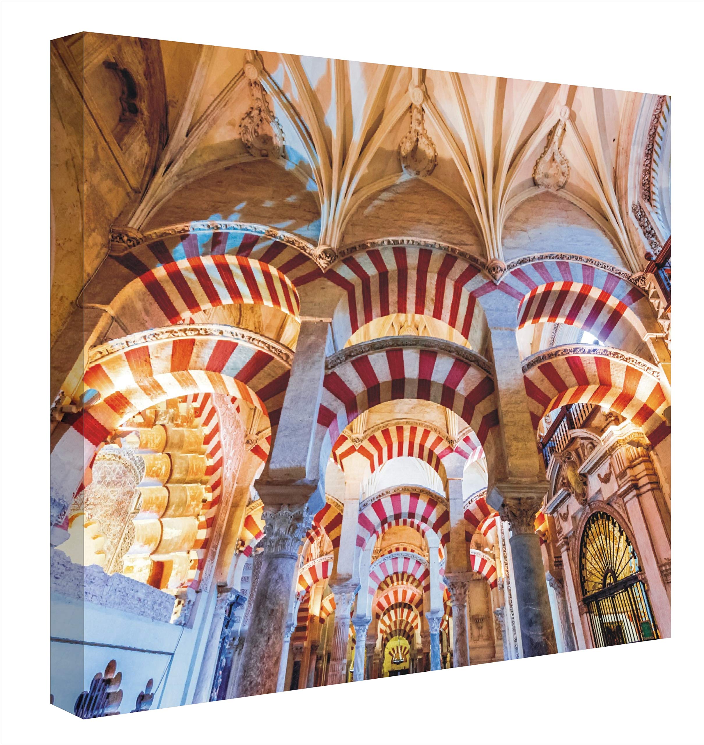 Tableau rétroéclairé Mezquita Catedral Cordoba en toile haute définition