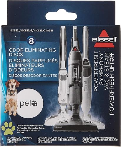 Bissell 10951 Discos de aroma eliminadores de olores, color blanco
