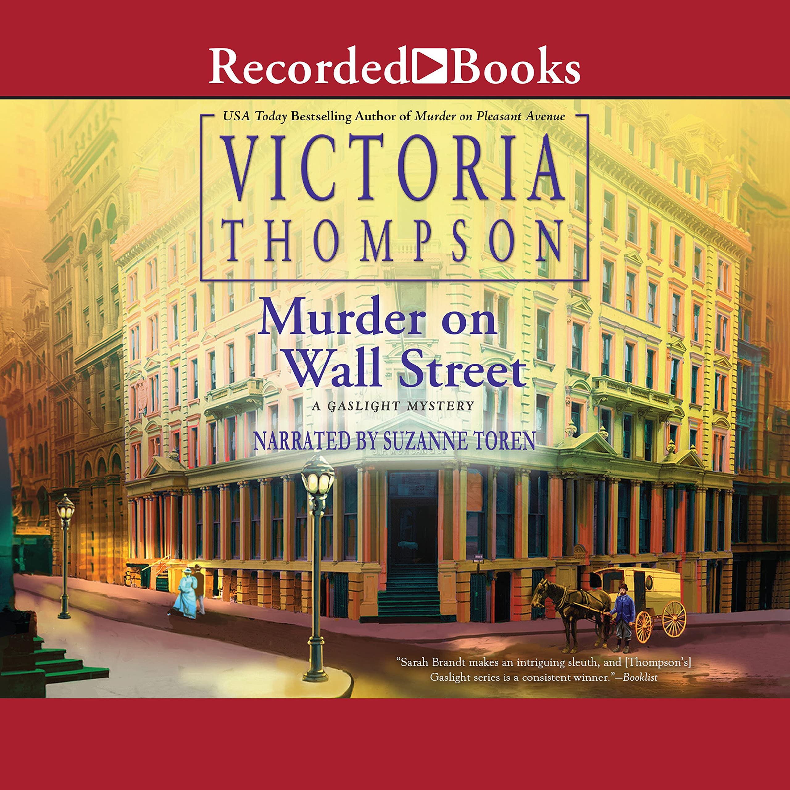 Cover art for Murder on Wall Street