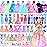 82 Pack Doll Clothes and Accessories - 2 Princess Dresses 1 Evening Dresses 5 Fashion Dresses 2 Tops 2 Pants 2 Bikini Swimsuits 20 Shoes 48 Accessories Size Suit for 11.5 Dolls for Ages 6 7 8 9 10