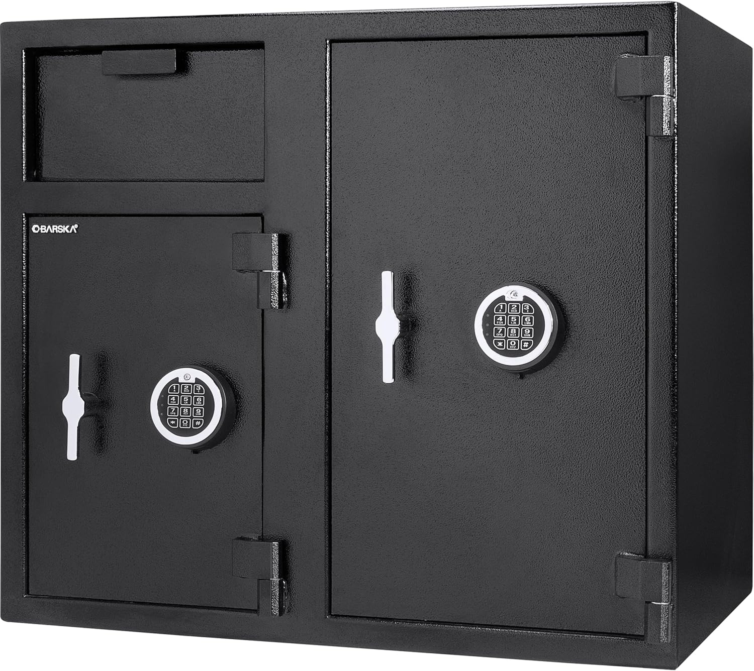 Barska New Large Double Door Vault Safe Keypad Lock Cabinet with Depository Drop Slot