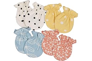 Gerber Baby-Girls Newborn Mitten Value Pack