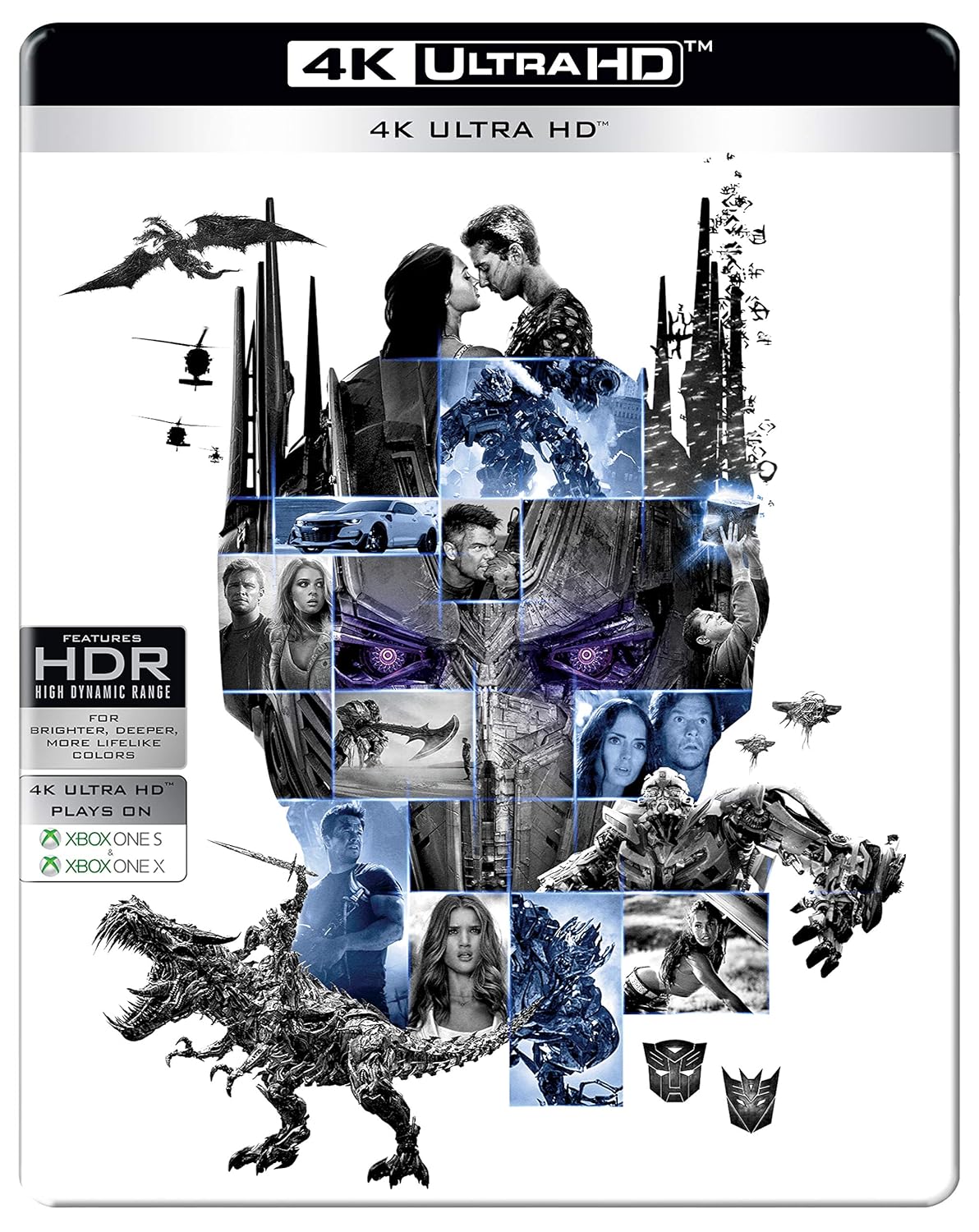 Transformers 5 Movies Collection Transformers (2007) + Revenge of the Fallen (2009) + Dark of