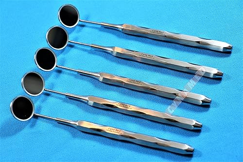 Miniatura 1 de Cynamed Alemán de alta calidad - Nuevo diseño hueco de espejo dental con espejo bucal dental reemplazable #5 Herramienta de examen de limpieza de