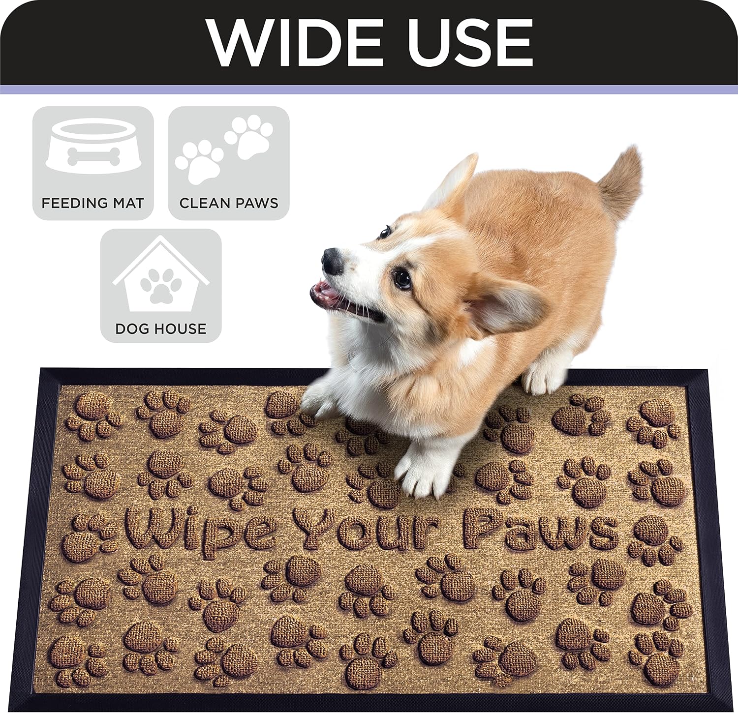 ubdyo - Durable Door Mat - Front Door Mat - Door Mats Outdoor - Front Door Mat Outdoor Entrance - Doormat - 30’x17’ - Indoor Door Mat - Welcome Mat - Outdoor Mat - Entryway Rug