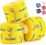 WARM BODY COLD MIND 4.7 cm Premium Lifting Thumb Tape for Weightlifting - Hook Grip for Powerlifting, Strength/Crossfit Training, Deadlift, Weight Lifting, Athletic Finger Wrap