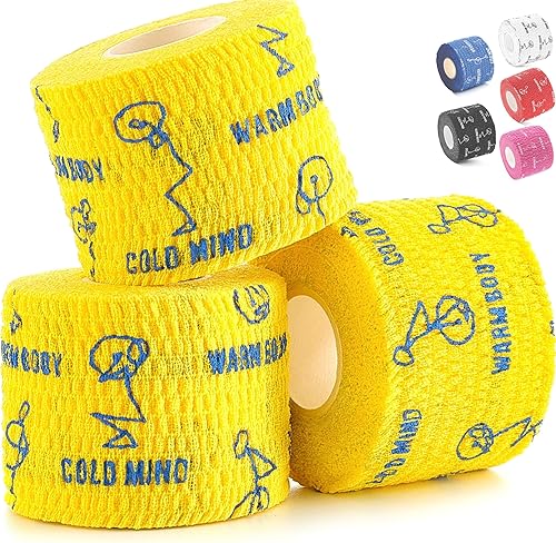 Miniatura 10 de WARM BODY COLD MIND Cinta para Pulgar de Levantamiento de Pesas de 1.85" - Cinta de Agarre en Gancho para Powerlifting, Cross Training, Cinta de 3
