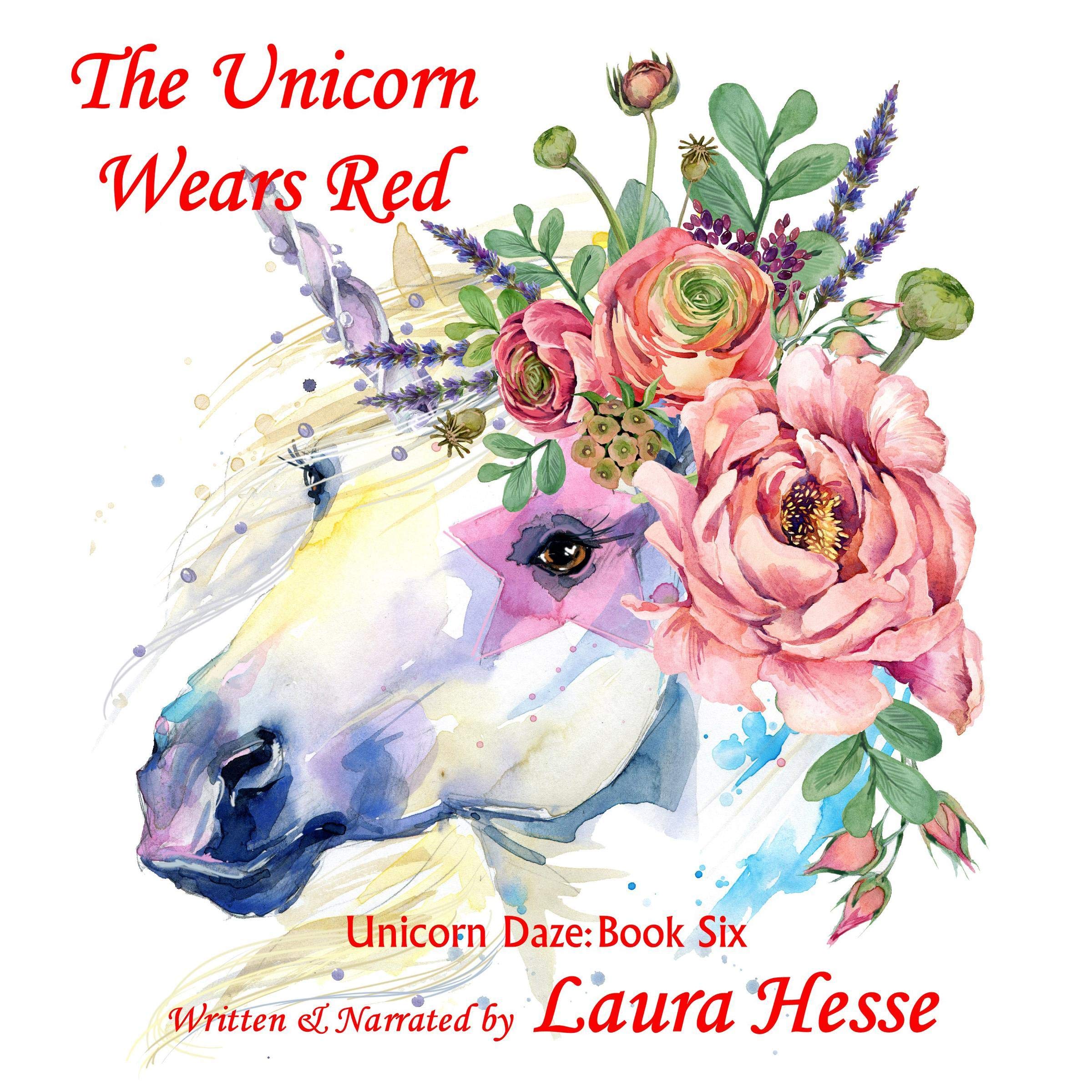 Cover art for The Unicorn Wears Red