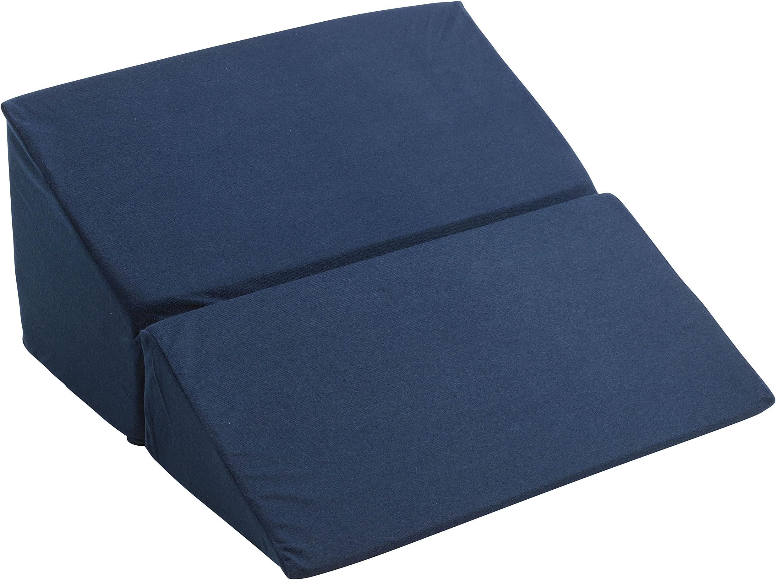 Drive Medical Folding Bed Wedge, 12 Inch (Pack of 1) Blue