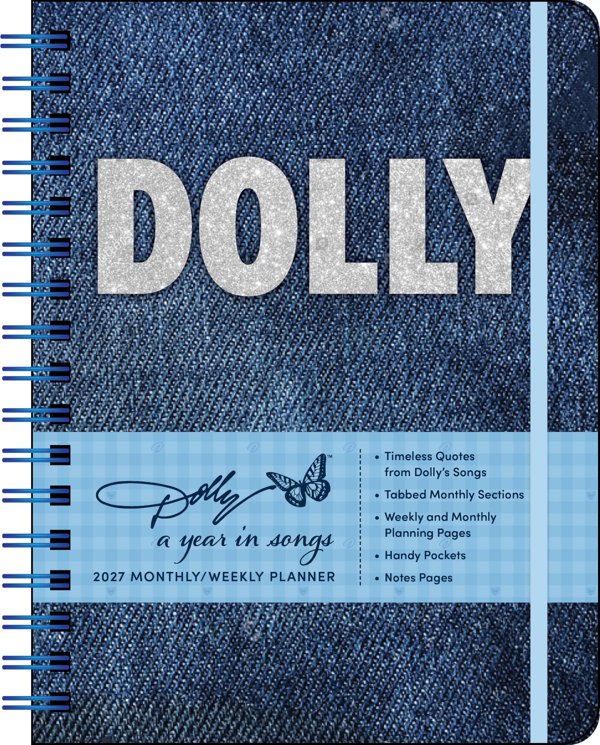 Dolly Parton 2027 Weekly Planner Éviter l'Oubli avec cet Organiseur
