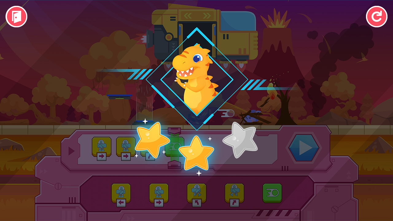 Dinosaur Coding 4: Space Adventure Kids Games - App on Amazon Appstore