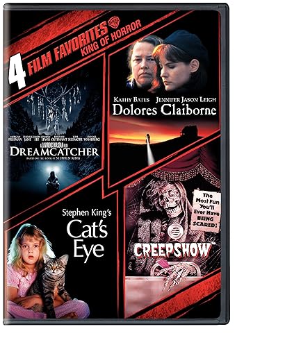 4 Film Favorites Stephen King (Creepshow, Dolores Claiborne, Dreamcatcher, Stephen King's Cat's Eye)