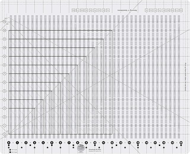 Creative Grids Stripology XL Ruler - CGRGE1XL