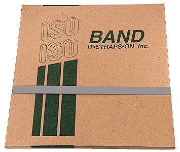 ISO BA144 Gray Type 201 Stainless Steel Color Fast Band 1/2