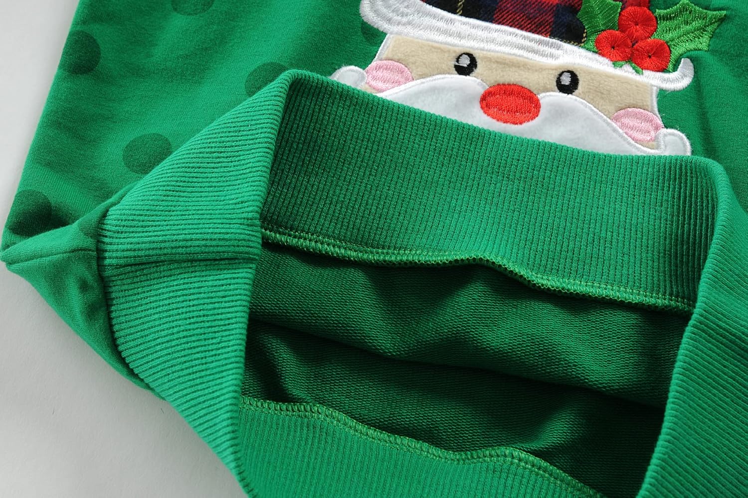 DDSOL Toddler Little Girl Christmas Sweatshirt Kid Ugly Santa Claus Reindeer Tree Shirt Xmas Long Sleeve Tee Top Clothes - Image 6