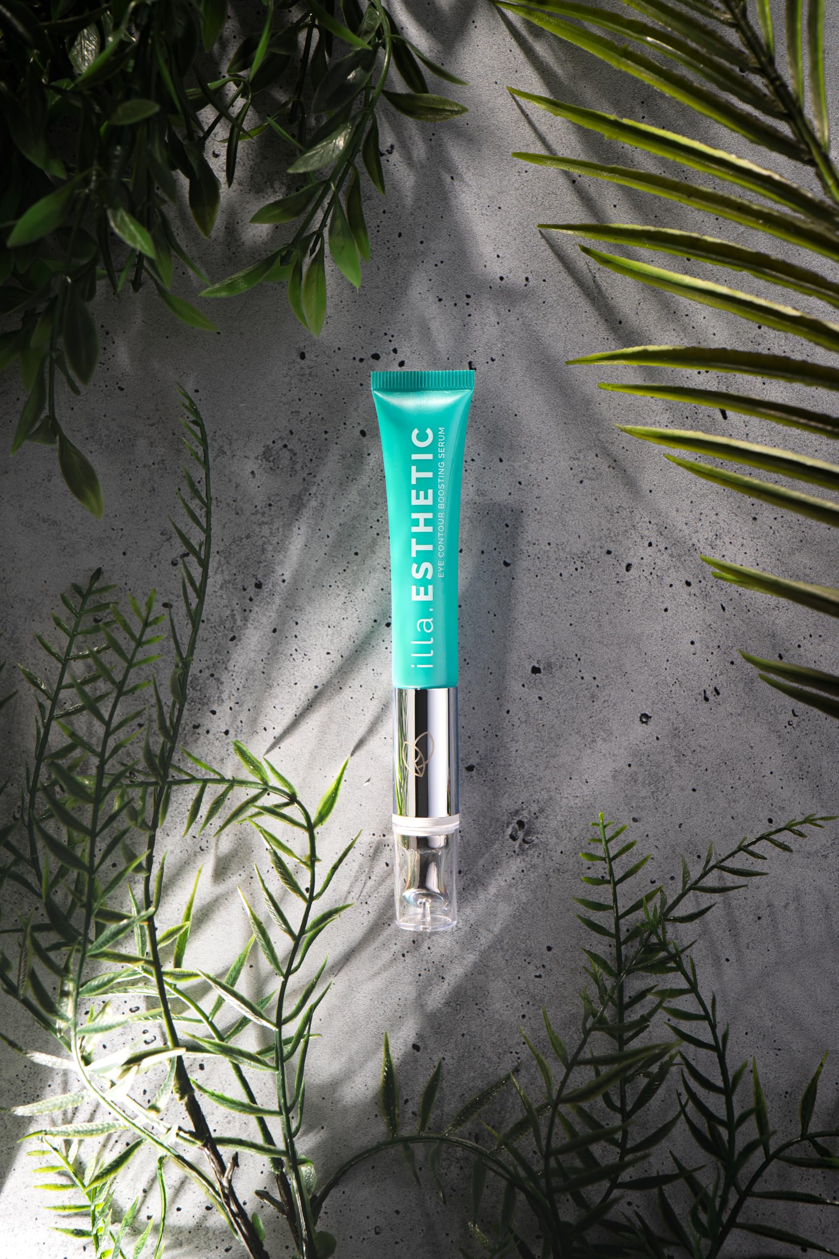 Evoepharm® illa.ESTHETIC Eye Contour Boosting Serum Verjüngendes Anti-Aging Augencreme Hyaluron | Antifalten Mikromassage Lifting Creme | Gegen Tränensäcke Lifting Creme | Ideal als Geschenk