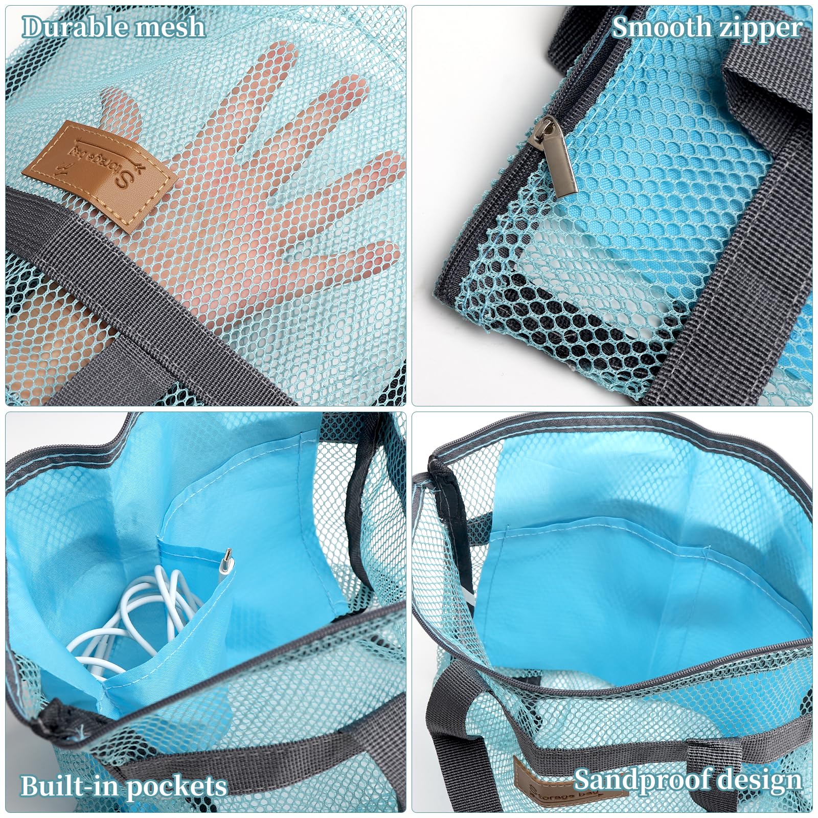 3 Pezzi Borsa da Doccia da Campeggio, BorsaCapiente per Giochi da Spiaggia,Borsa daDoccia Pieghevole da Campeggio per Palestra, Doccia, Viaggi e Campeggios