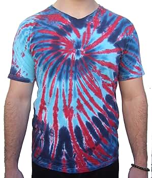 正規品 Salsation Wear V-Tshirt Blue Tie-dye V-Tshirt – Salsation Limited