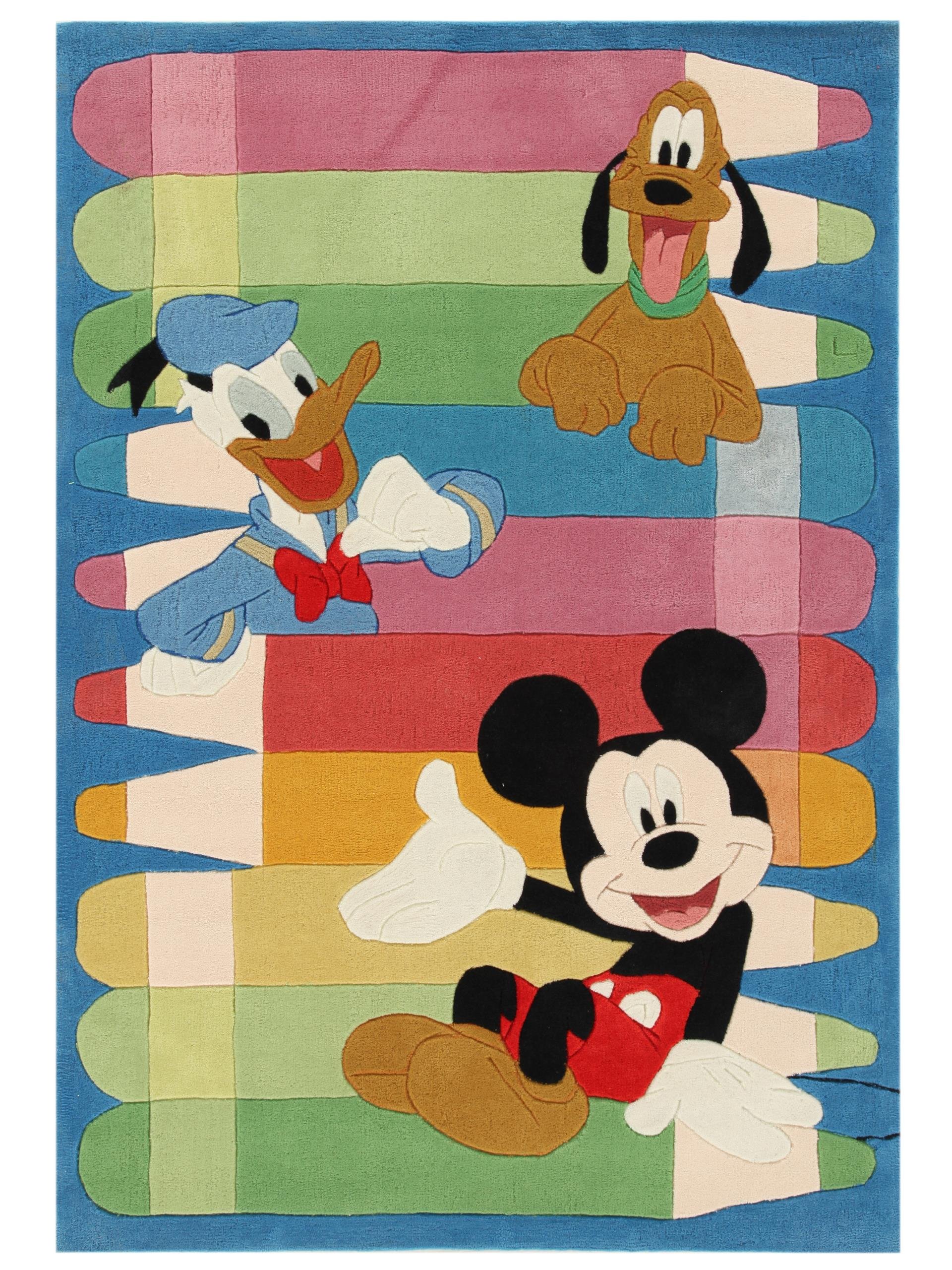 Tapis multicolore salon ABC Tapis Top Line 150x220 grand tapis moderne