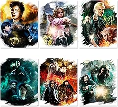 JUMANT Wizarding World Art inspired by Harry Potter Poster for Harry Potter Room Decor - Harry Potter Wall Decor - Harry Potter Home Decor - Harry Potter Bedroom Decor - Harry Potter Wall Art