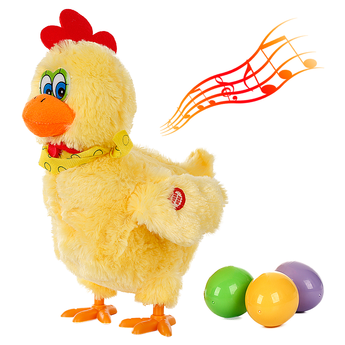 Amazon.com: AOSUYOU Easter Chicken Animal Toy Doll Laying Egg