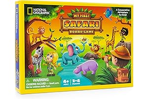 NATIONAL GEOGRAPHIC My First Safari Animal Game for Kids