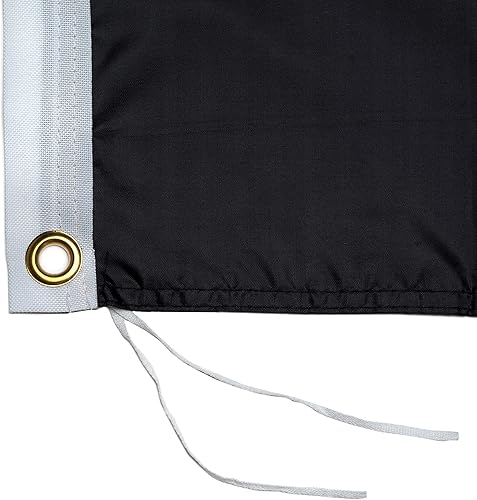 Miniatura 3 de Bandera del orgullo de Agender  24.9 x 4.9ft  Manga y arandelas de metal