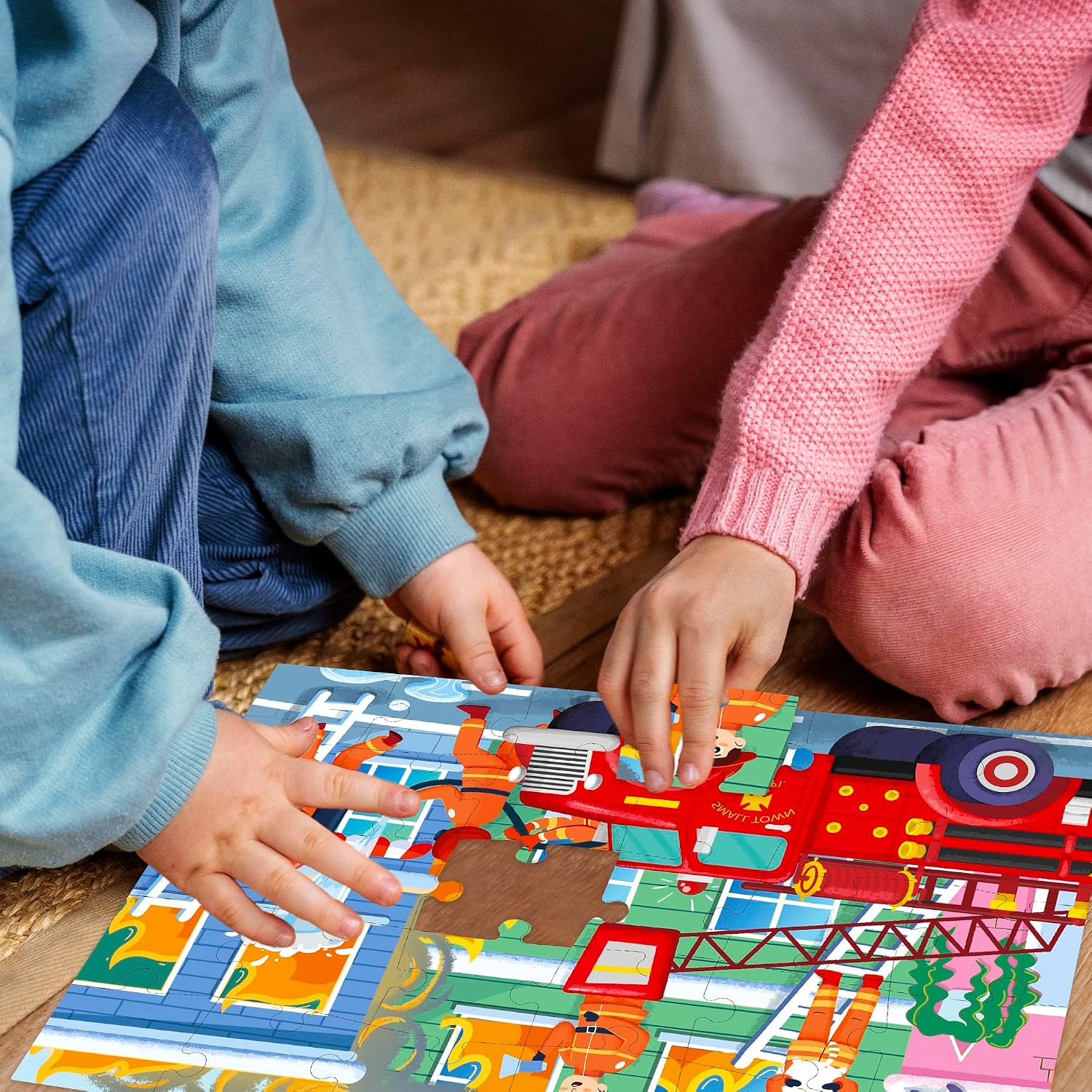 QUOKKA Firefighters & Pets Puzzle Bundle image 5