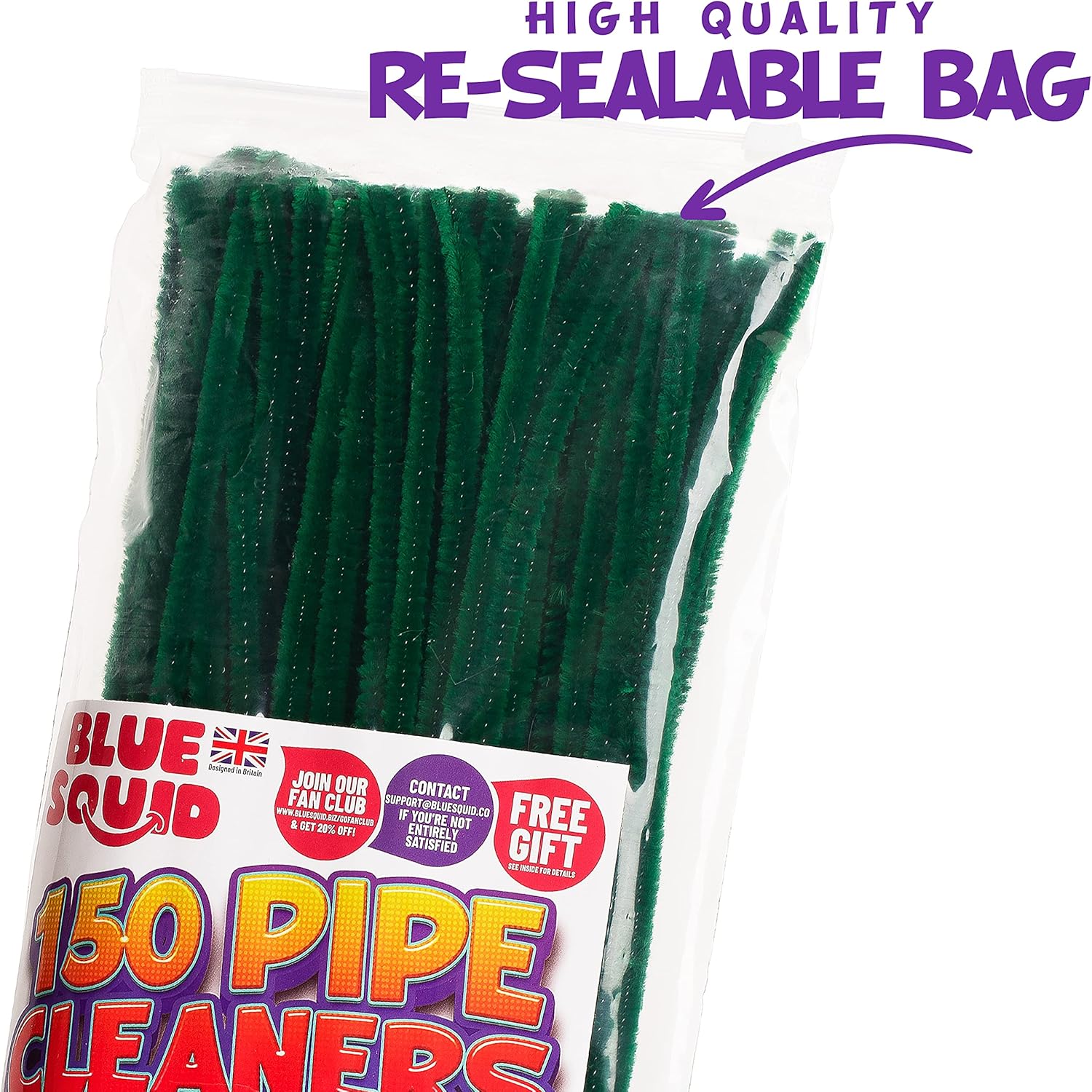 Pipe Cleaners Craft Chenille Stems 150 Pcs Dark Green Chenille