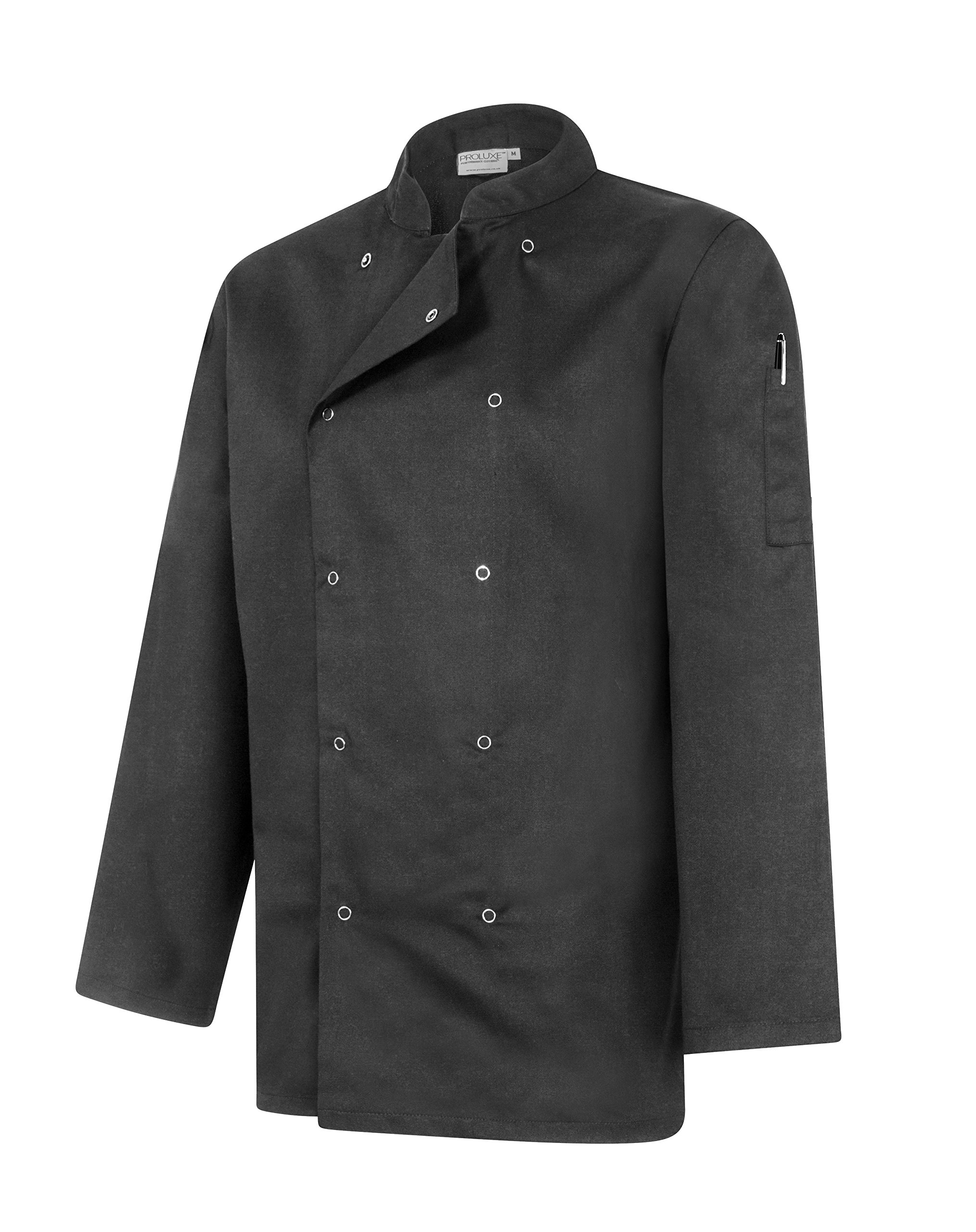 Proluxe - Veste de chef professionnelle - Manches longues - Unisexe - Coupe moderne - Plusieurs couleurs disponibles