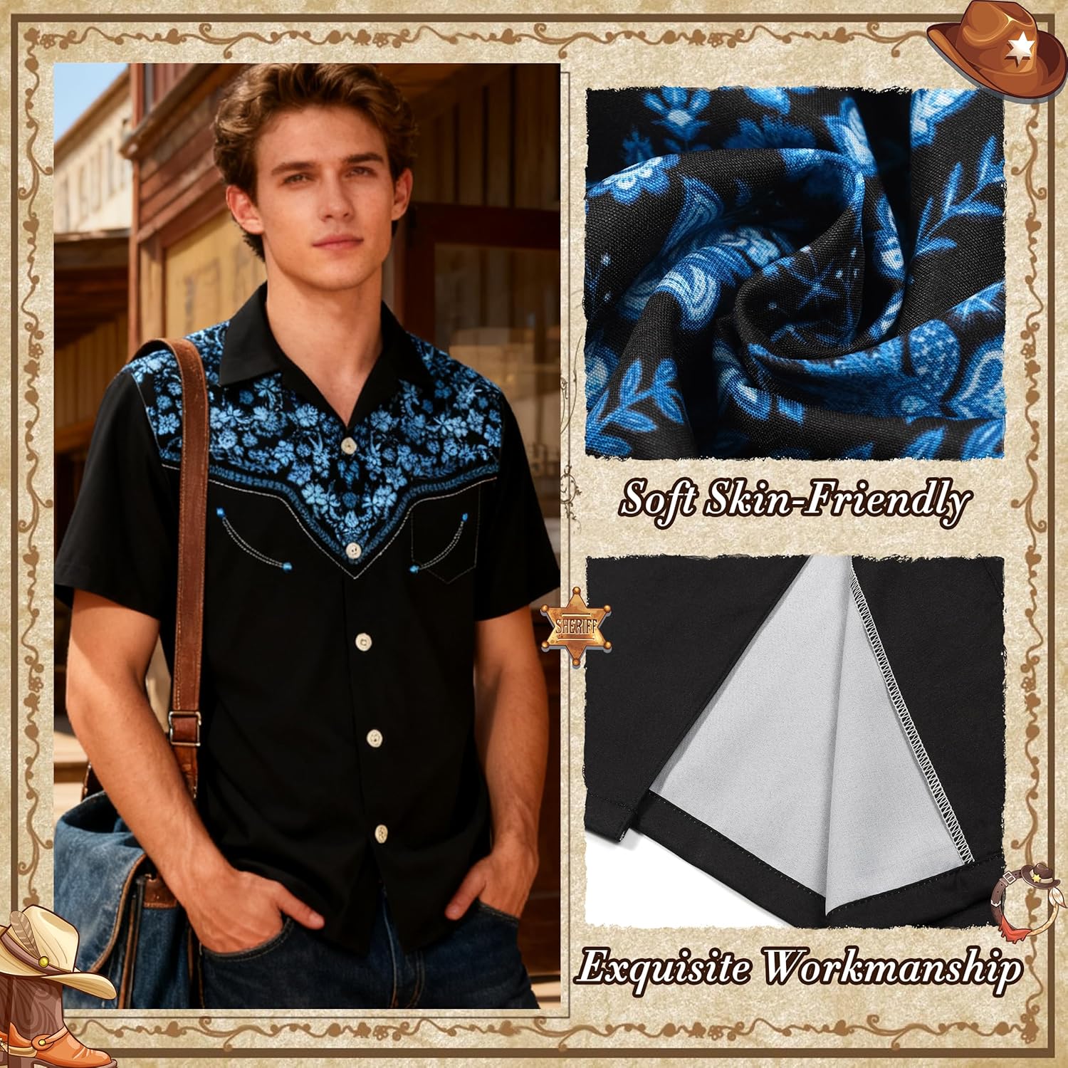 Men Mardi Gras Shirts,Mardi Gras Button Down Shirts,St.Patricks Day Shirt,Hawaiian Holiday Shirt - Image 5